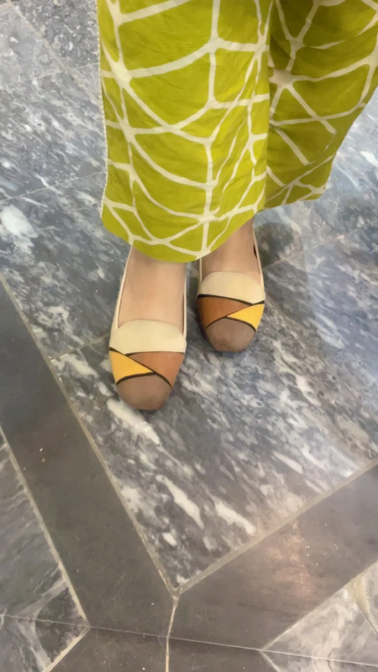 Multicoloured shoes