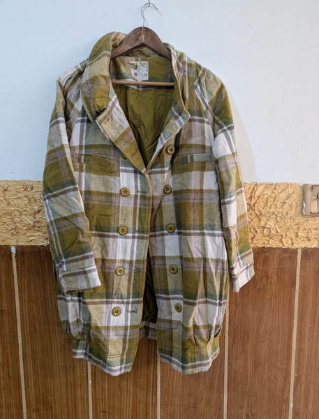 Green coat